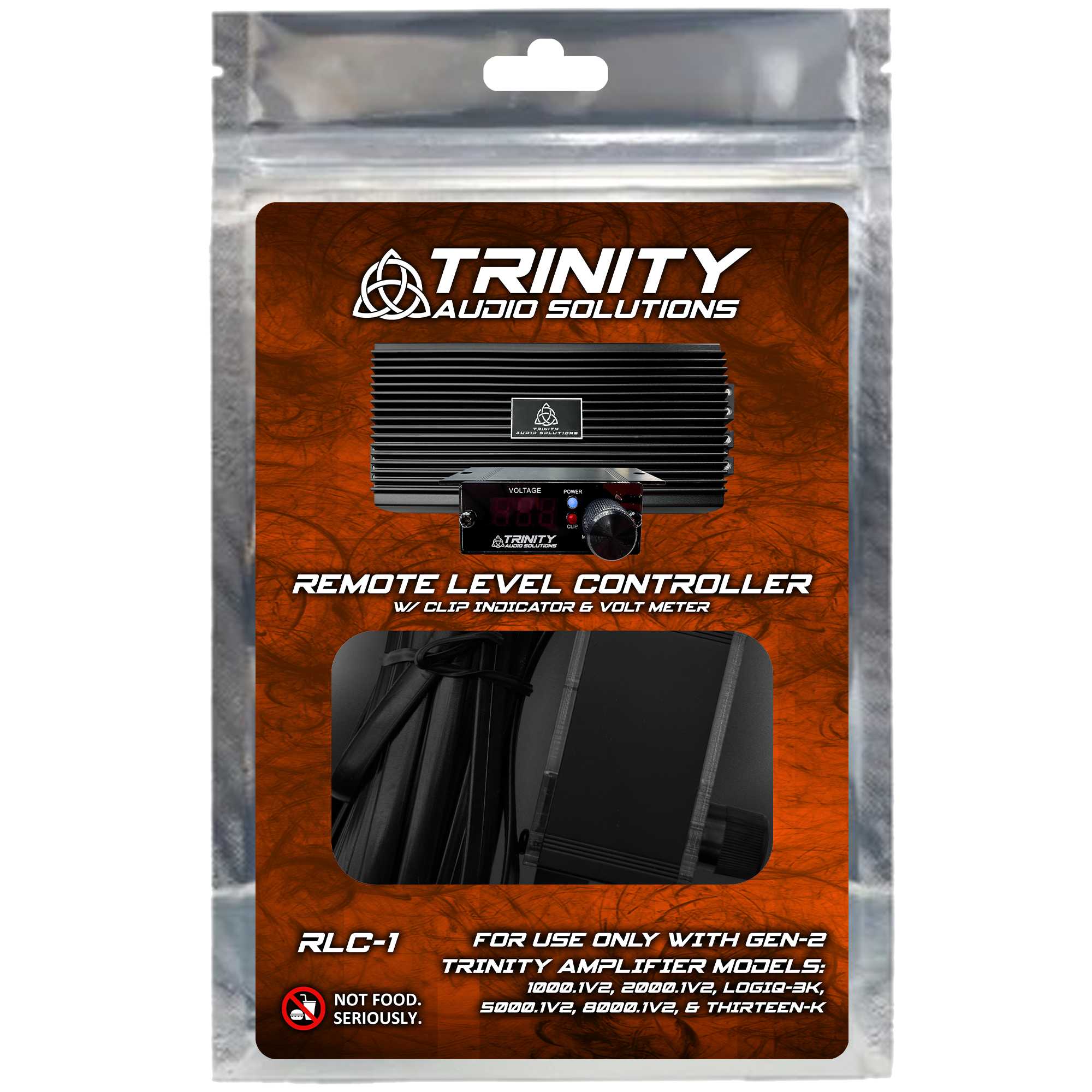 Trinity Audio Solutions RLC-1 Remote Level Controller w/ Clip Indicator & Volt Meter
