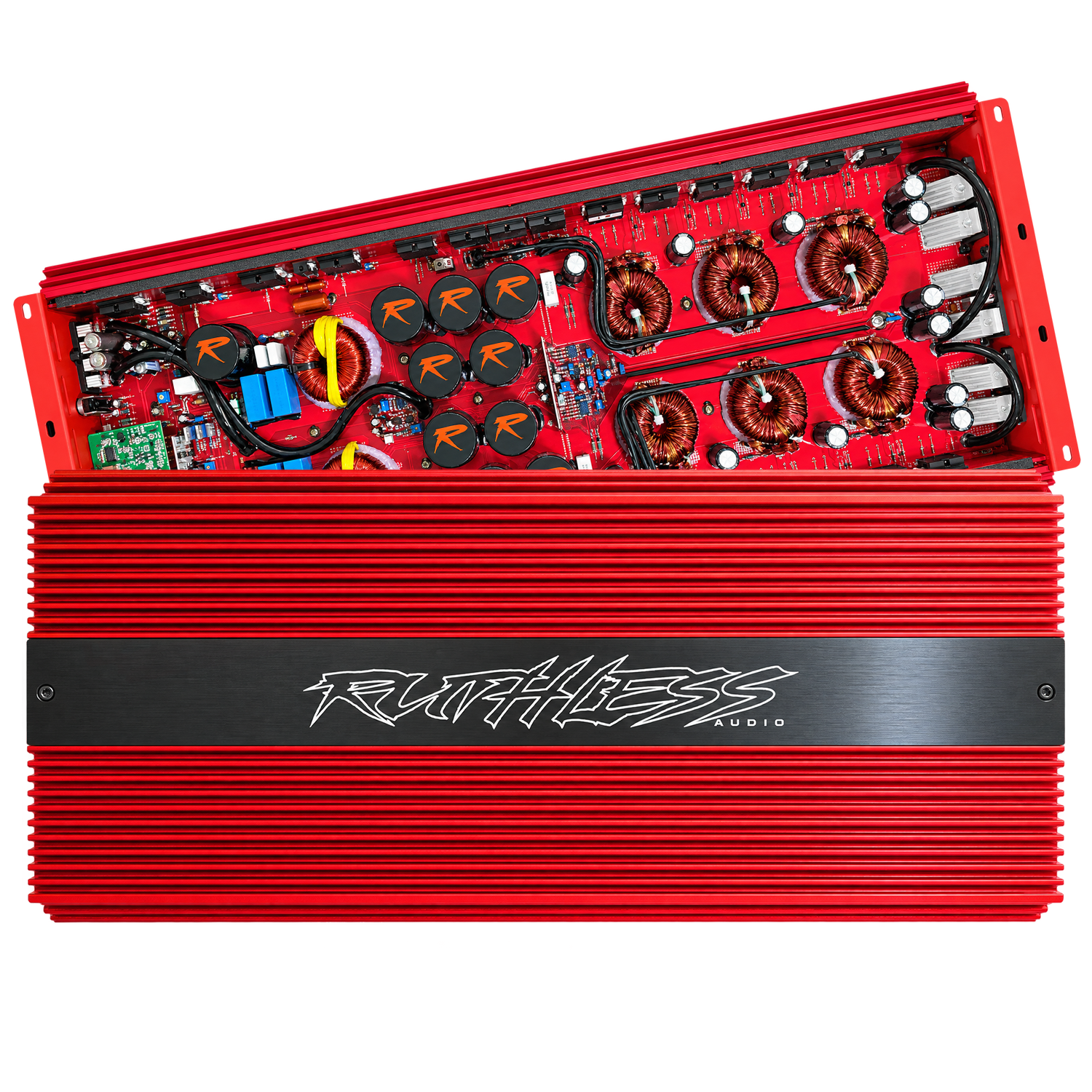 Ruthless Audio Ruthless Audio 7500.1 Red 7,500 Watt Monoblock Amplifier - Car Audio